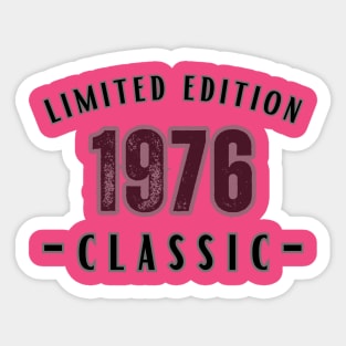 Limited Edition 1976 Sticker